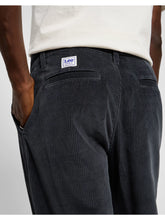 Męskie Spodnie Sztruksowe Lee Loose Workwear Chino Dark Muted Gray 112356541 L73T008531